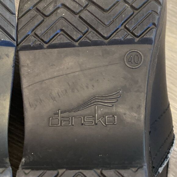 Dansko Professional Clogs Silver Patent Leather Size EU 40 US 7.0 - Picture 8 of 9